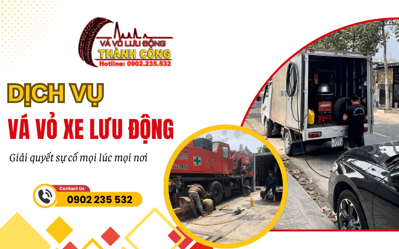 vá vỏ xe lưu động