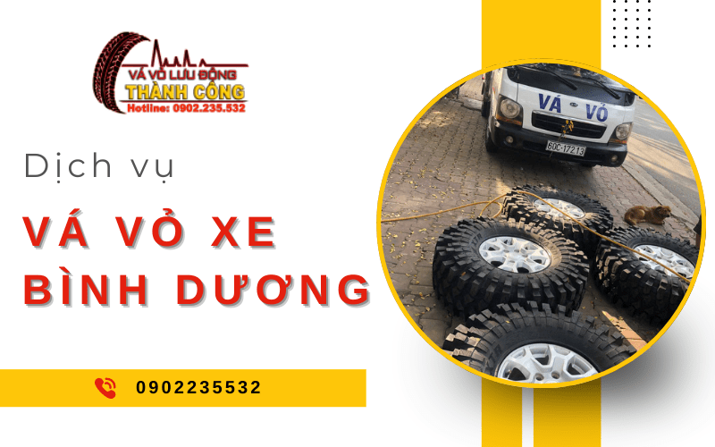 vá vỏ xe bình dương