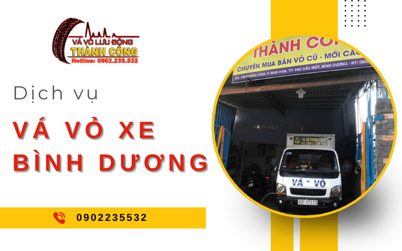vá vỏ xe bình dương
