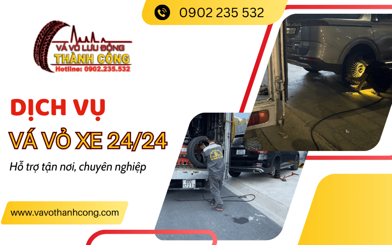 Vá vỏ xe lưu động