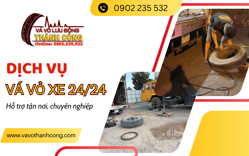 Vá vỏ xe lưu động