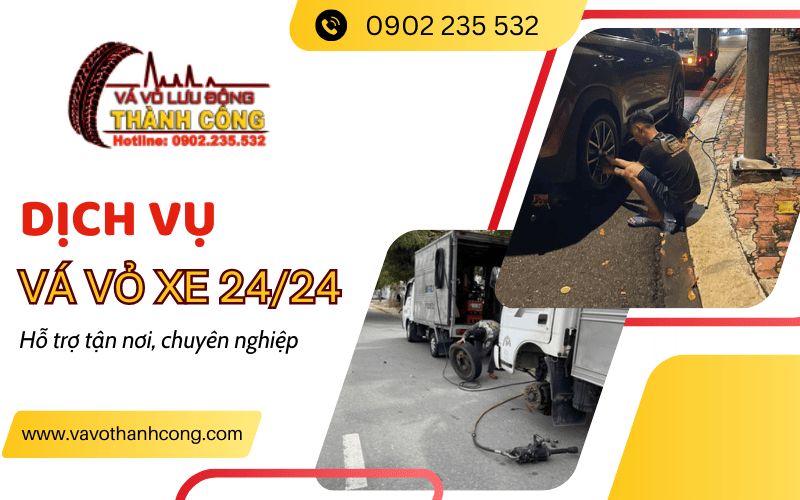 Vá vỏ xe lưu động